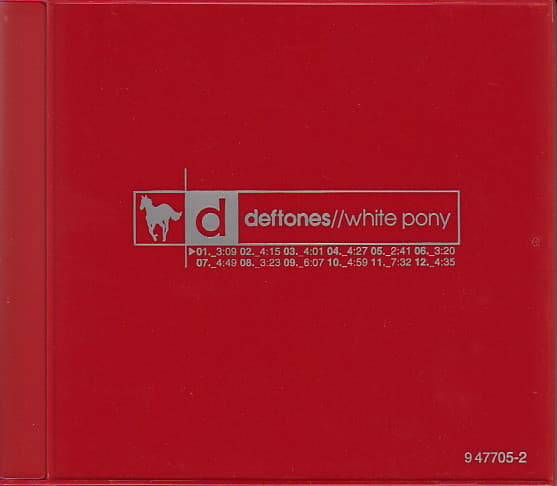 White Pony — Limited Red Jewel Case